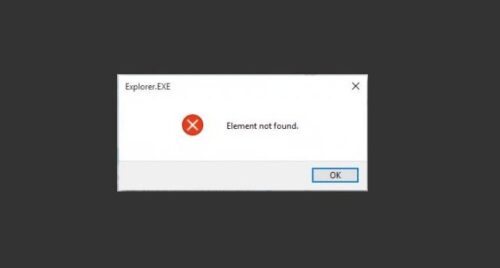 Fix: Error 0x80070490 Element not found