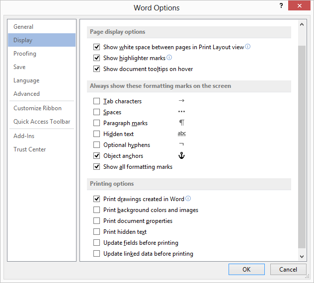 how to add double spacing between words in word 2007