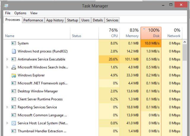 Fix 100% disk error on the latest windows 10 2020