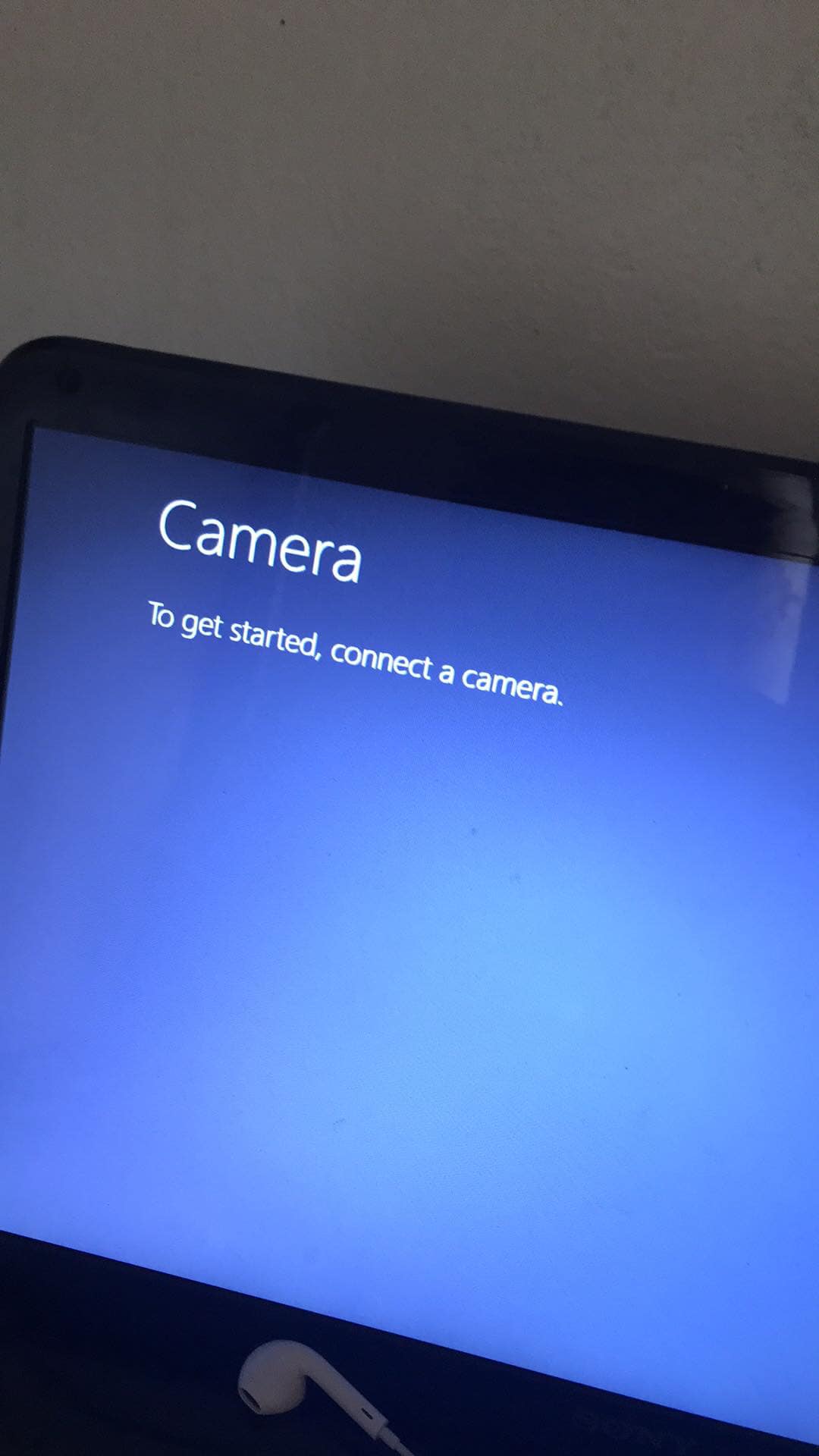 windows 8 camera not working