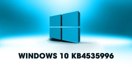 Fix network errors on the new update KB4535996 of win10