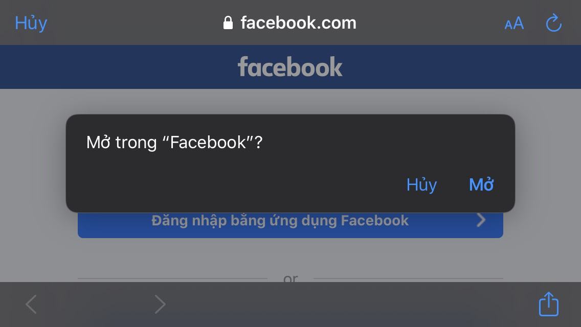 Fix the error of not being able to login Call of Duty mobile with Facebook