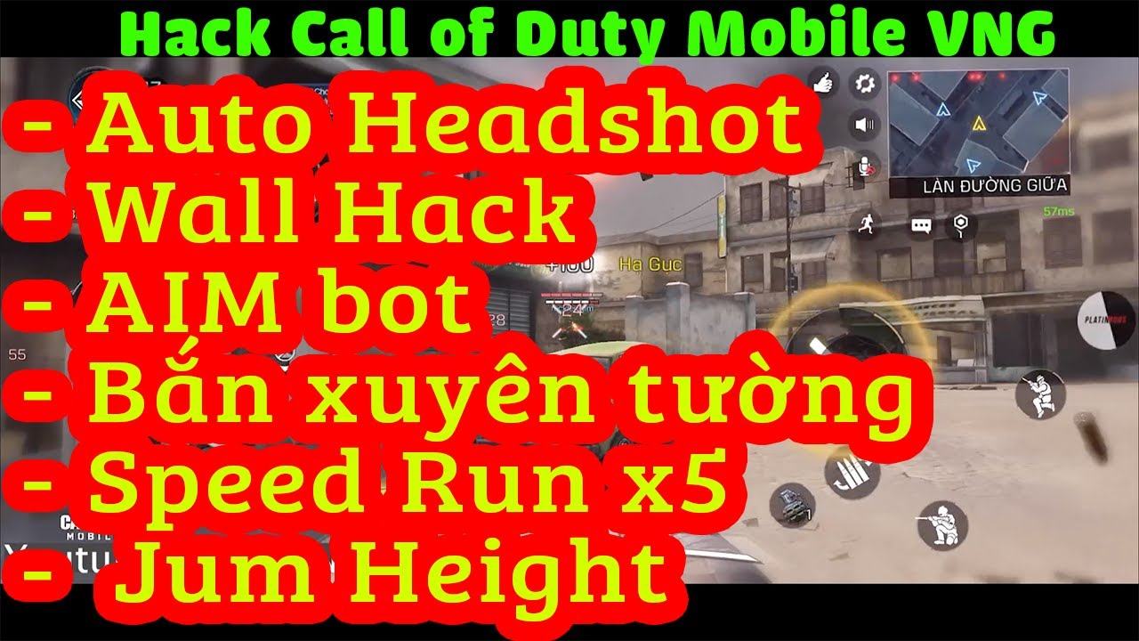 Summary of some types of Hack in Call of Duty Mobile