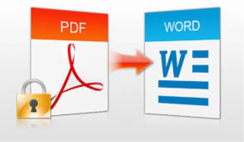 How to convert PDF to Word without a font error