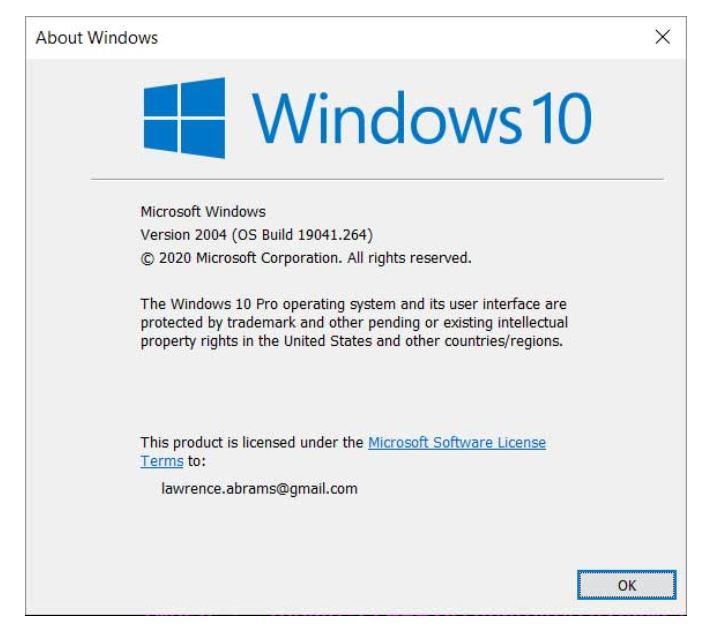 Summary of errors when updating Windows 10 2004 on Lenovo laptops