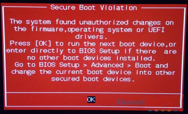 Instructions to fix red screen error on Windows 7