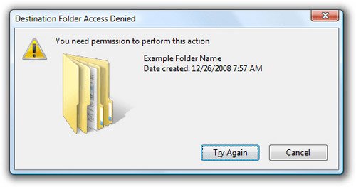 Fix "You need permission to perform this action" error in Windows 10, 8.1 and 7