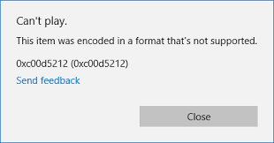 Fix: Encrypted Format Windows Error 0xc00d5212