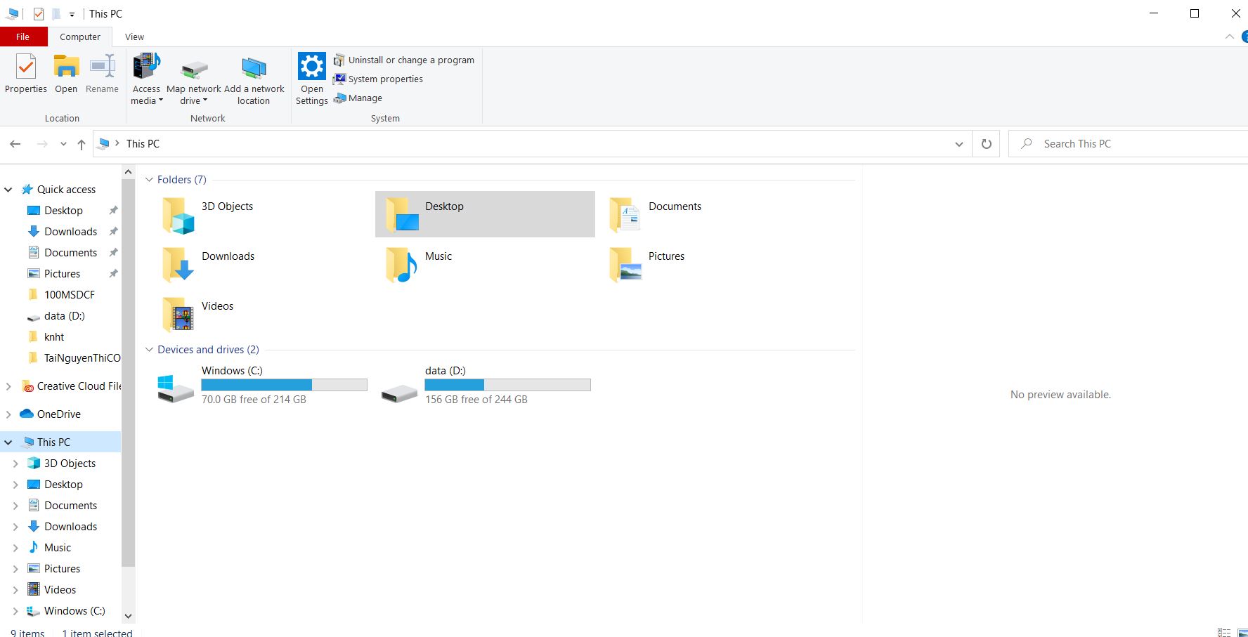The guide to merge two hard drives into one on Windows 10 is very simple, 30 seconds is done