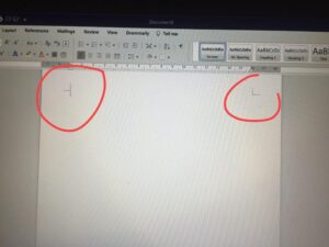 How to remove Crop Marks in Word 2021