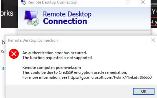 Fixed: credssp encryption oracle remediation