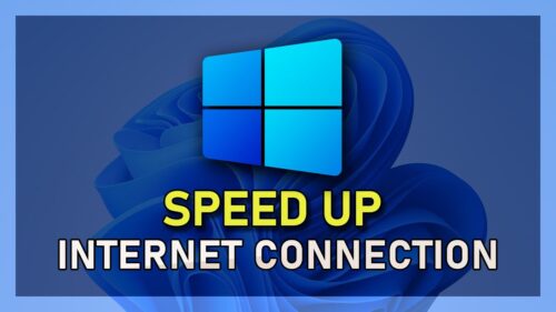 How to Boost internet speed Windows 11