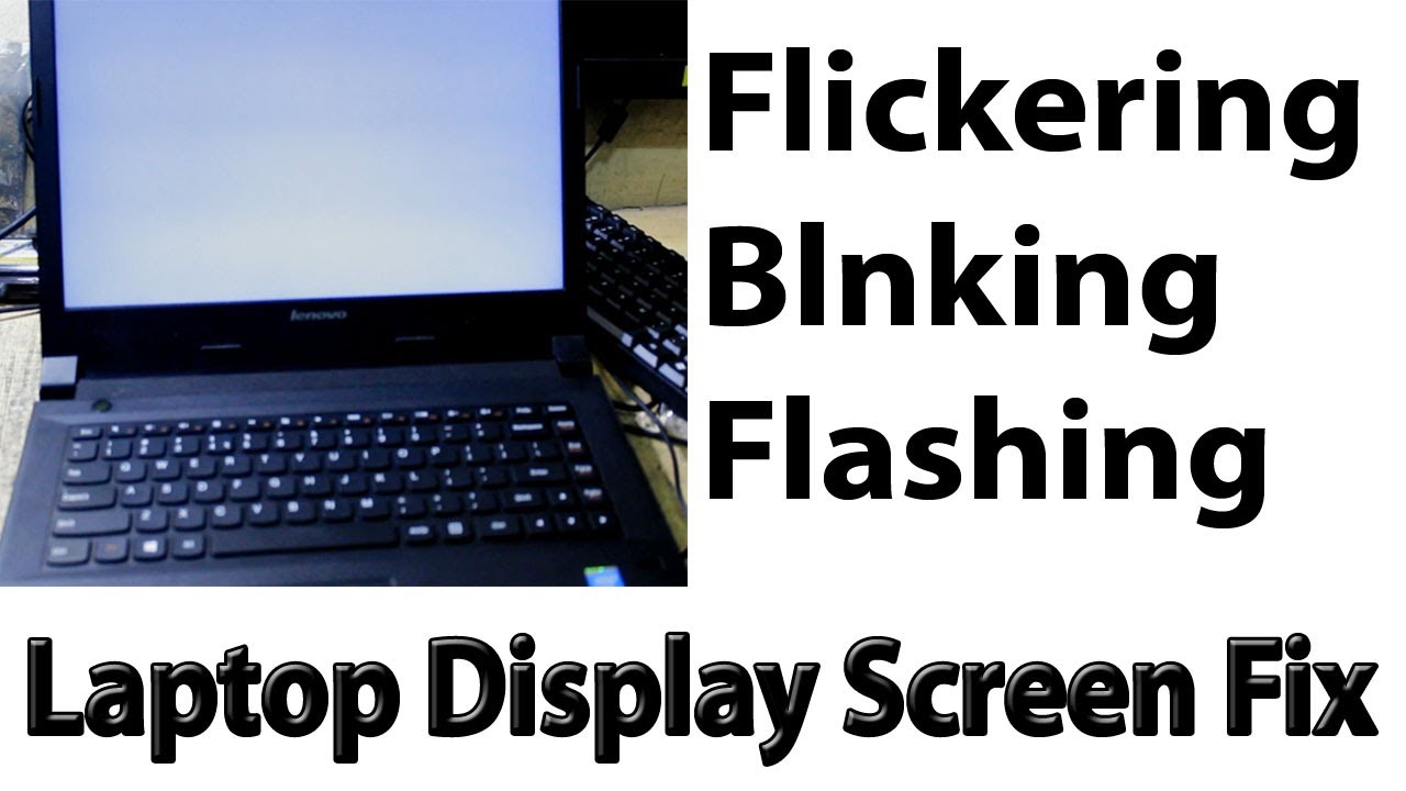 why monitor blinks on and off