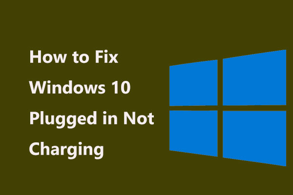 windows 10 plugged in not charging thumbnail