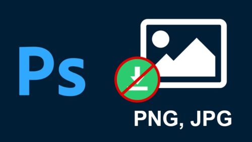 How to fix Unable to save image as jpeg in Photoshop