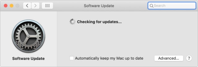 Update to the latest version of MacOS