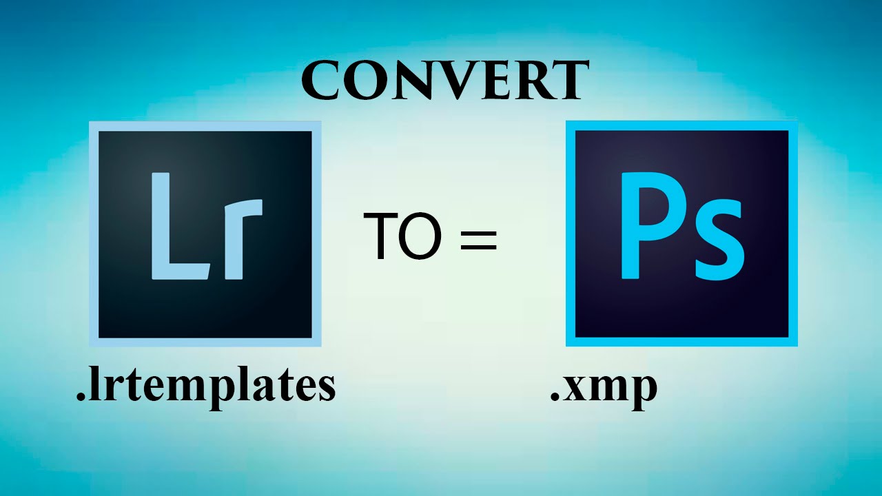 convert xmp file to lrtemplate 