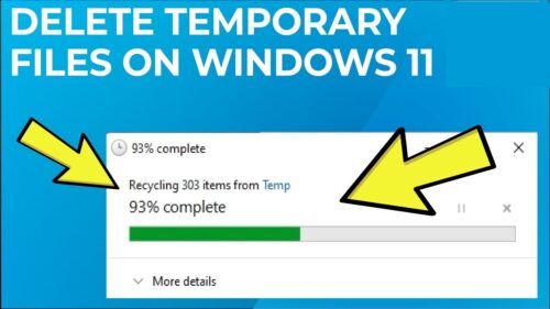 How to Clear Temp Windows 11