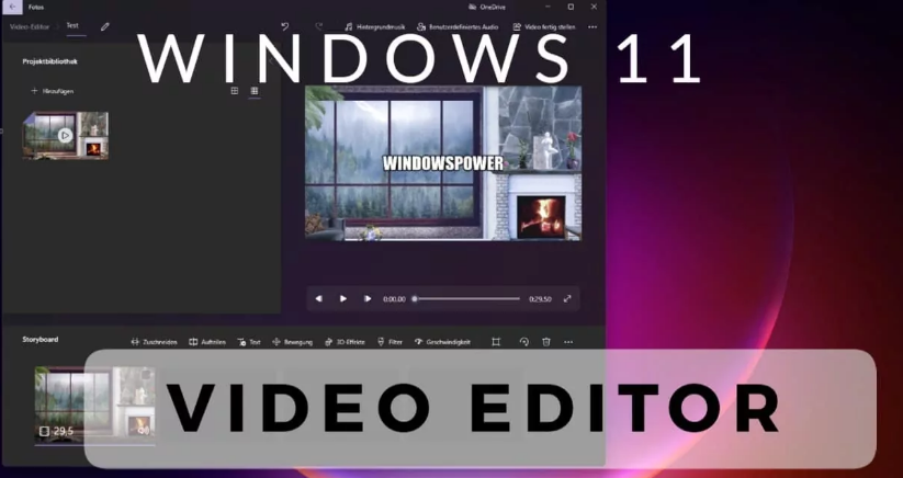 How to create videos with Video Editor Windows 11