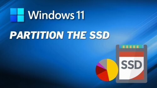 How to partition SSD in Windows 11 without losing data