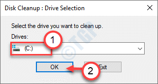 Select drive C