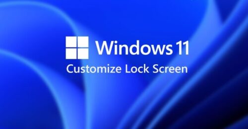 How to Edit lock screen on Windows 11