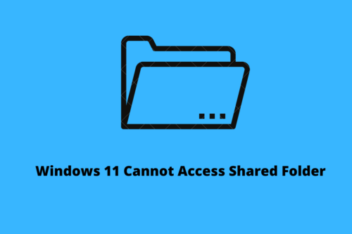 How to fix Windows 11 can not access share folder