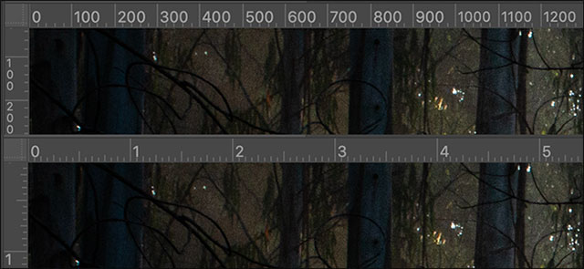 How to change ruler in Photoshop to inches
