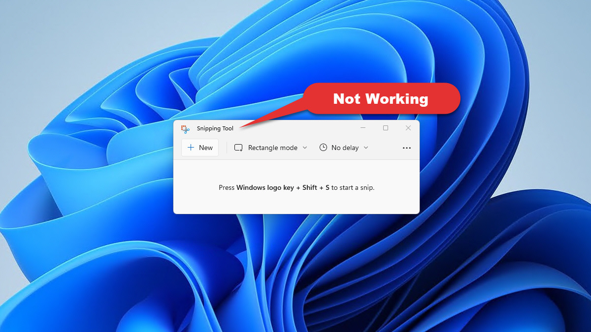 How to Fix Snipping Tool error Windows 11