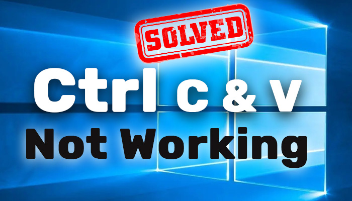 How to fix Ctrl c ctrl v not working windows 11