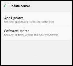Check for Software updates