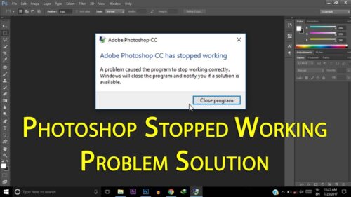 How to fix Photoshop closes automatically