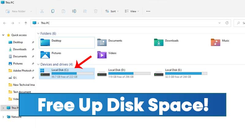 How to free up space on Windows 11