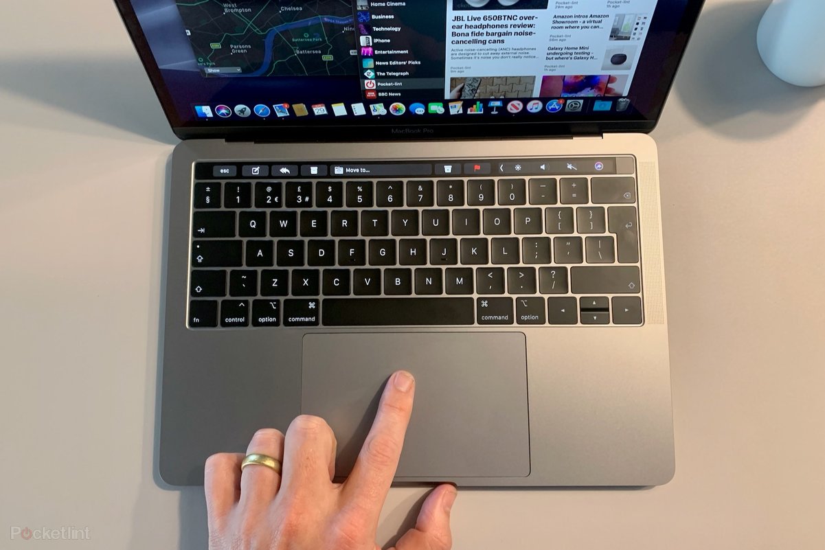 force shutdown macbook pro touch bar