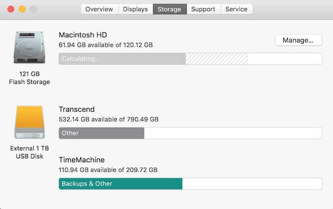 Free up hard drive space