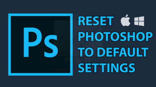 How do I reset Photoshop to default settings?