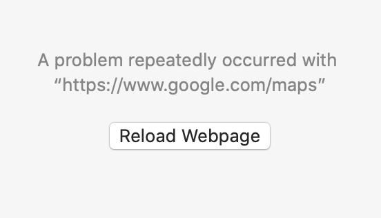 How to fix google maps not working on safari