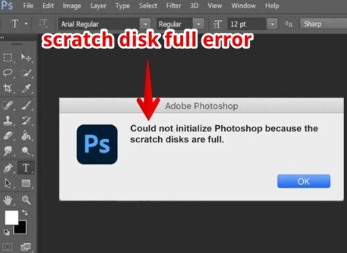 How To Fix Scratch Disk Error In Pho­to­shop CC on Win­dows 11 / 10 fasty ?
